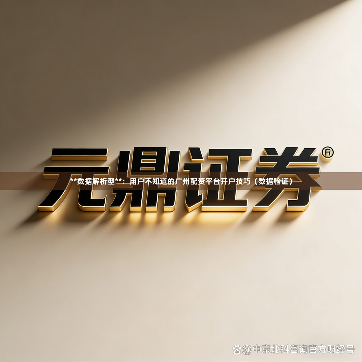 **数据解析型**：用户不知道的广州配资平台开户技巧（数据验证）